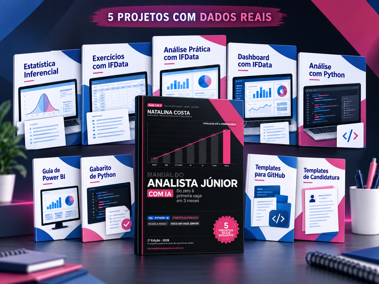 5 Projetos com Dados Reais — Manual do Analista Júnior